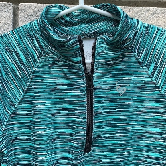 Justice Activewear 1/4 Zip Pullover Size 8 - Picture 2 of 6